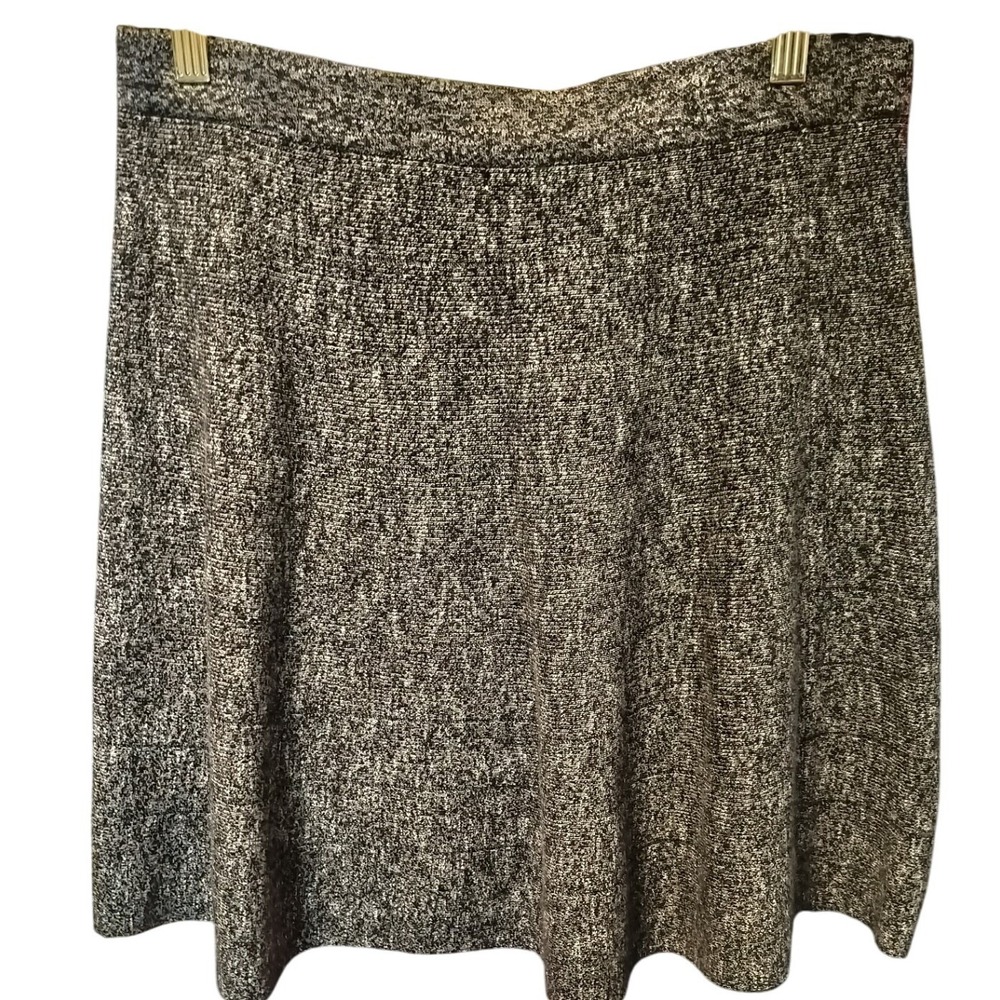 STUDIO M Women's Textured Knit A Line‎ Skirt Size L